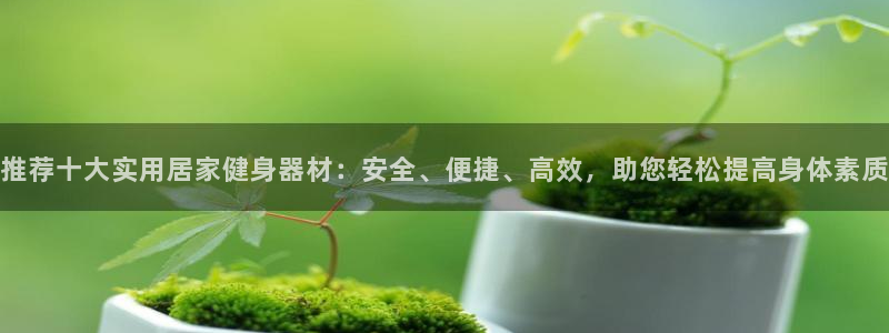 凯捷体育平台：推荐十大实用居家健身器材：安全、便捷、