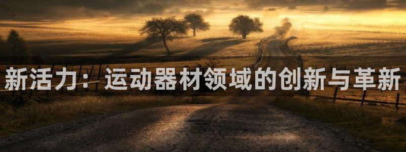 凯捷体育娱乐网站：新活力：运动器材领域的创新与革新